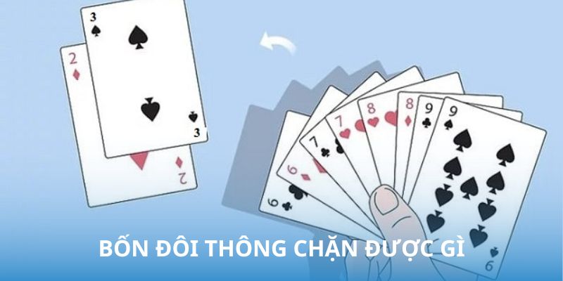 Bốn đôi thông chặt được gì