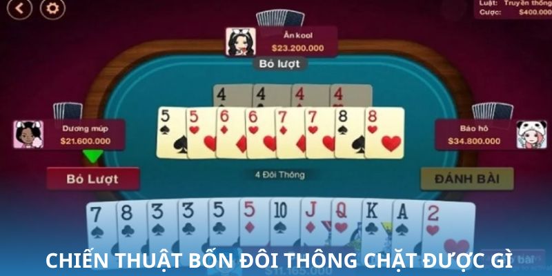 Kế sách trong bốn đôi thông chặt được gì