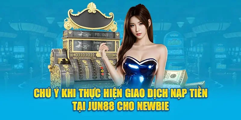 Chú ý quan trọng khi nạp tiền Jun88