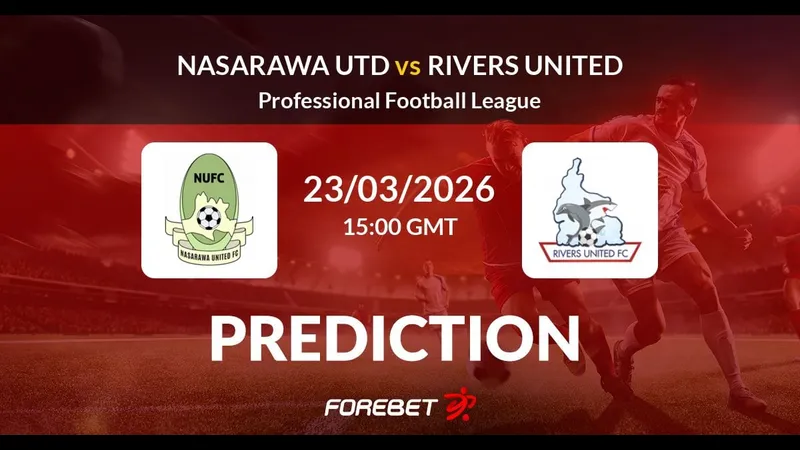 Cầu thủ Nasarawa United và Rivers United cạnh tranh quả bóng